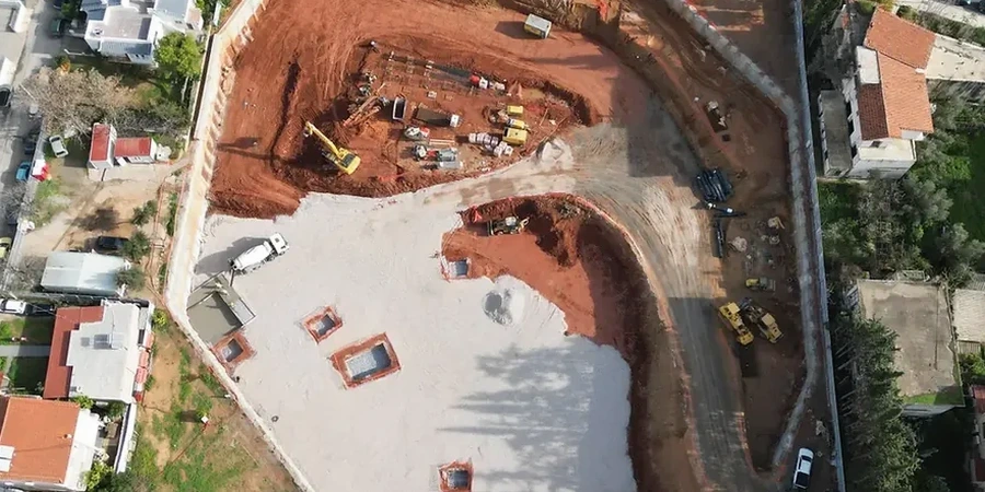 Projeto geotécnico de escavações profundas em Dourados